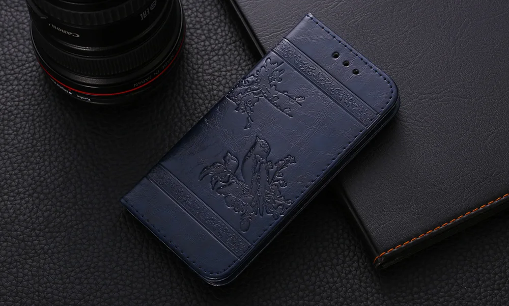 pu case for huawei AMMYKI New style Fragrant floral High taste irregular PU leather huawei honor 5C phone cove 5.2'For huawei honor 7 lite case Huawei dustproof case