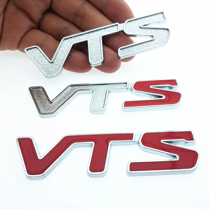 CDIY 3D металлический V T S VTS эмблема автомобиля логотип стикер для Citroen C3 C4 C5 Quatre Saxo
