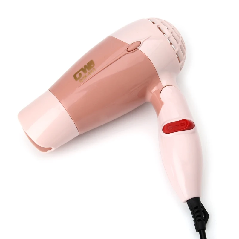 

2019 New Mini Foldable Hair Blow Dryer Low Noise Traveller Compact Blower 220V EU Plug