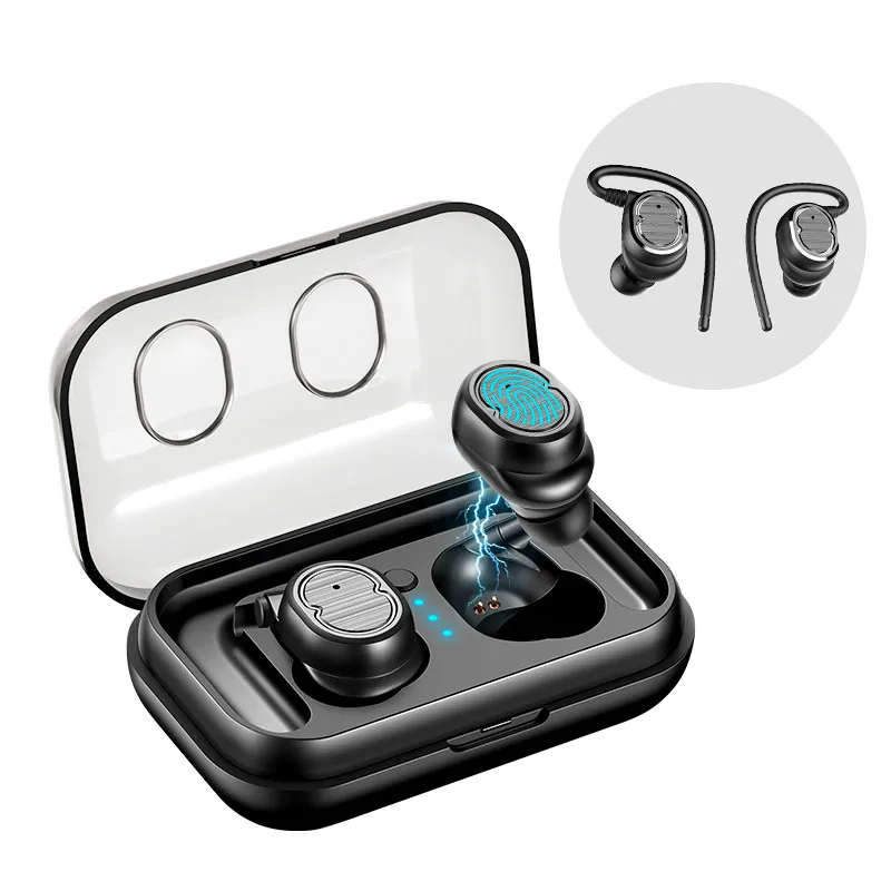 

LIMINGLEI TWS 5.0 Wireless Headphones Bluetooth Earphones Sports Earbuds Stereo Headset Handsfree Auriculares For Phones Xiaomi