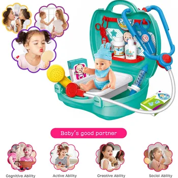 

Simulation Toys Set Kit for Little Girls Kids Intellectual Development Plastic Toys YJS Dropship