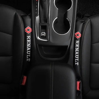 

2X Car Seat Gap Filler Soft Pad Padding Spacer For Renault Logan Megane Safrane Sandero Laguna Koleos Kangoo Express Euro