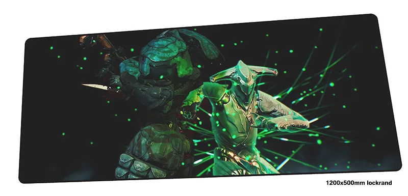 Коврик для мыши warframe игровой восхитительный 120x50 см ноутбука коврик большой