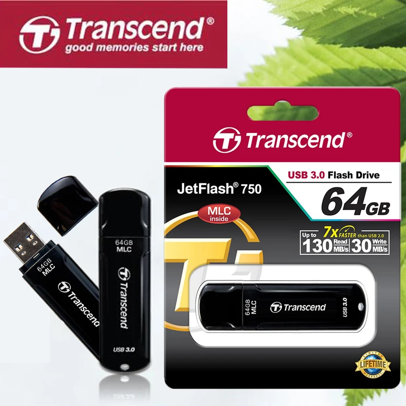 Aliexpress.com : Buy Transcend JetFlash 750 Original New Real Capacity ...