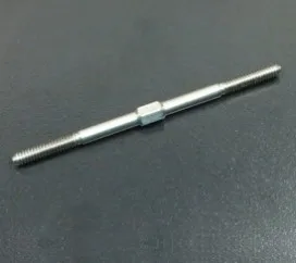 

Stainless Steel Hexagon Push Rod M3*2.37 inch with U.S System Left & Right Teeth