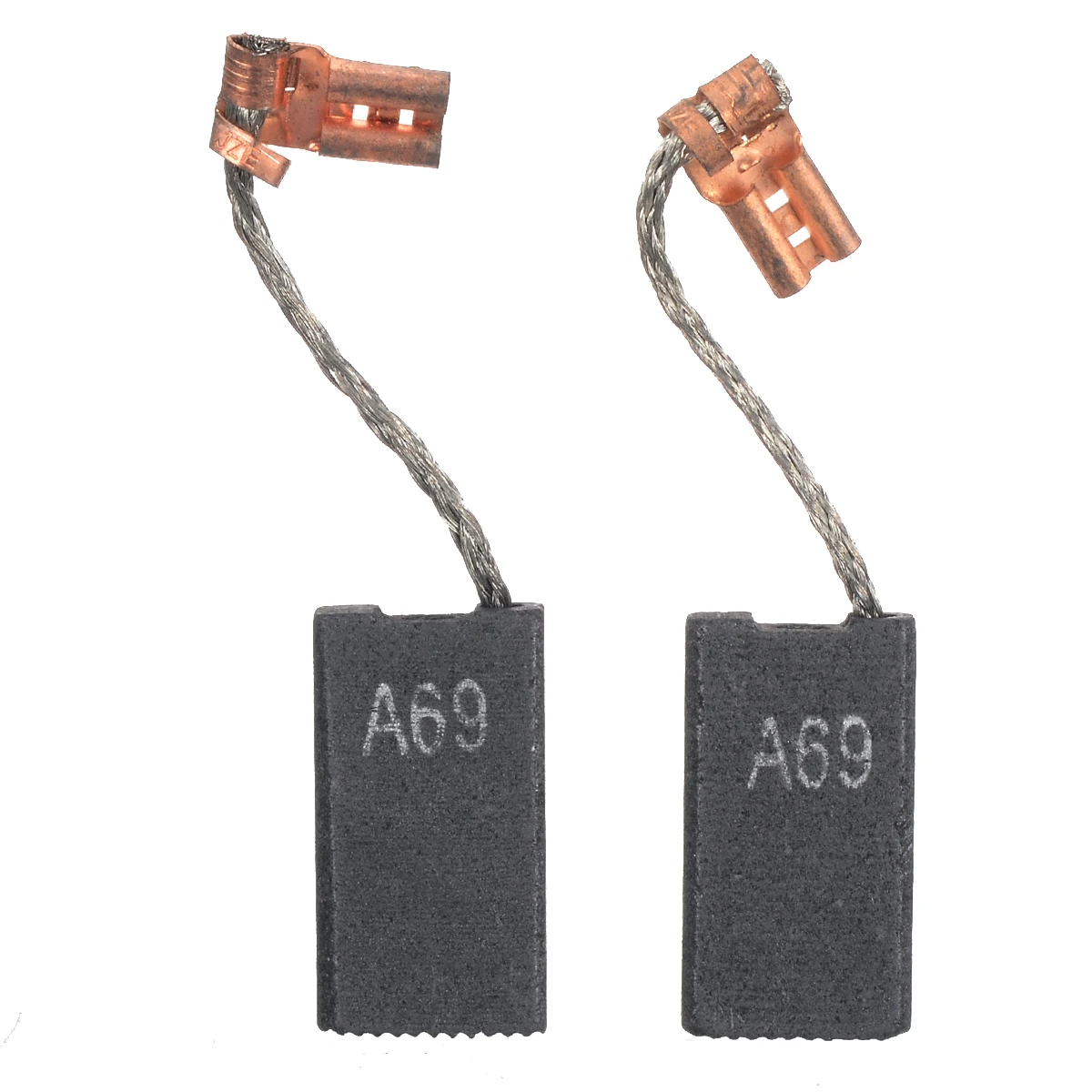 1 пара угольные щетки уголь для Bosch GBH5-40D GSH500 GSH5 TSH5000 GSH5X A69 22,9x12,2x6,1 мм