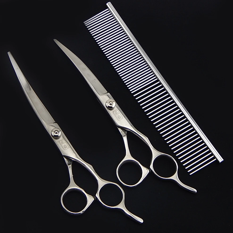 pet hair scissors Dog shearing scissors suit Dog Grooming Tools Pet