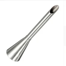 Лучшая кремовая глазурь трубка со сменной насадкой из нержавеющей стали длинные затяжки насадка наконечник набор инструмент для украшения Bocanadas de boquilla 70