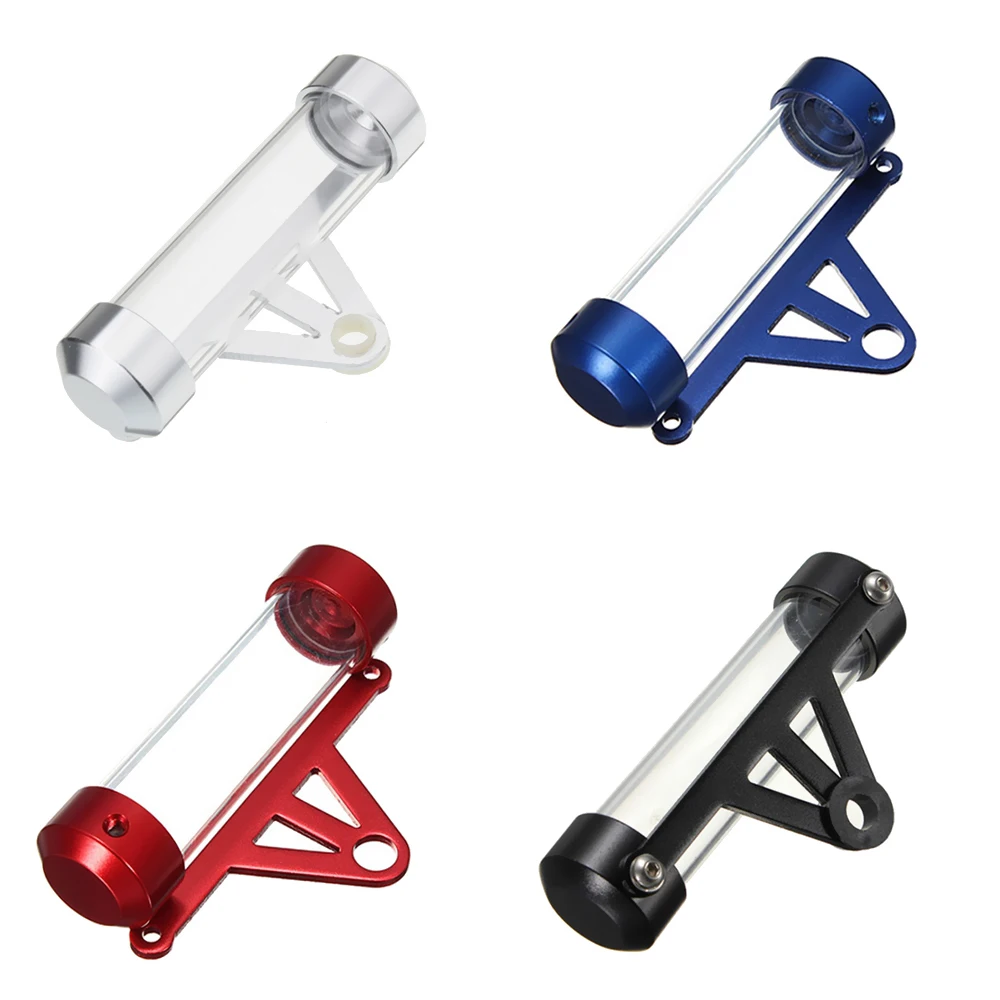 

Universal Motorcycle Metal Tax Disc Tube Holder Motorbike Scooter Accessories Transparent Cylinder Paper Placing Tube