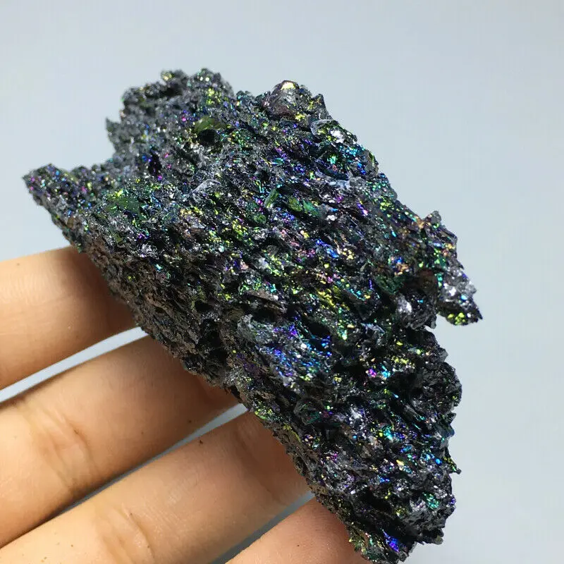 

70g Stunning Rough Rainbow Carborundum Silicon Carbide Mineral Specimen