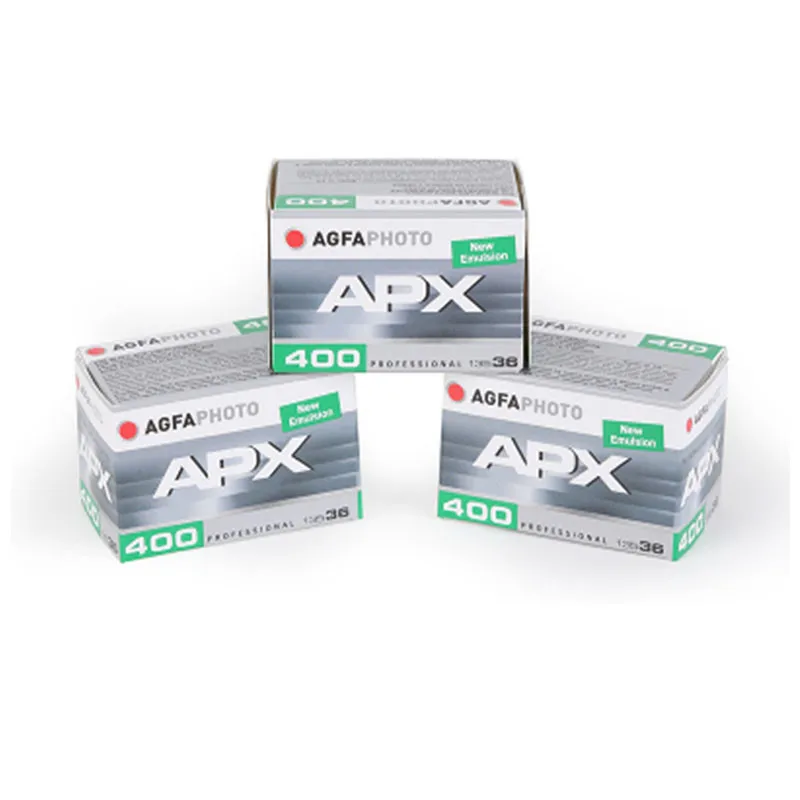 AGFA APX 400 черно-белая пленка 35 мм 36exp 135-36x5 рулонов