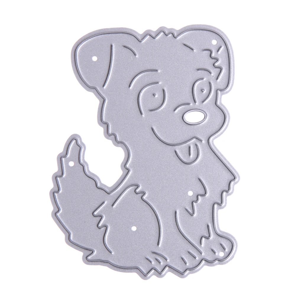 

Cute Dog metal die cutting dies scrapbooking embossing folder suit for sizzix fustella big shot cutting machine