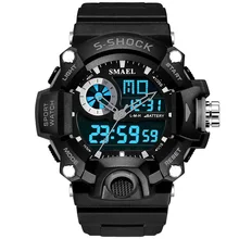 Watches Men Military Army Mens Watch Reloj Led Digital Sports Wristwatch Male Gift Analog S Shock Automatic Watch Male 1385