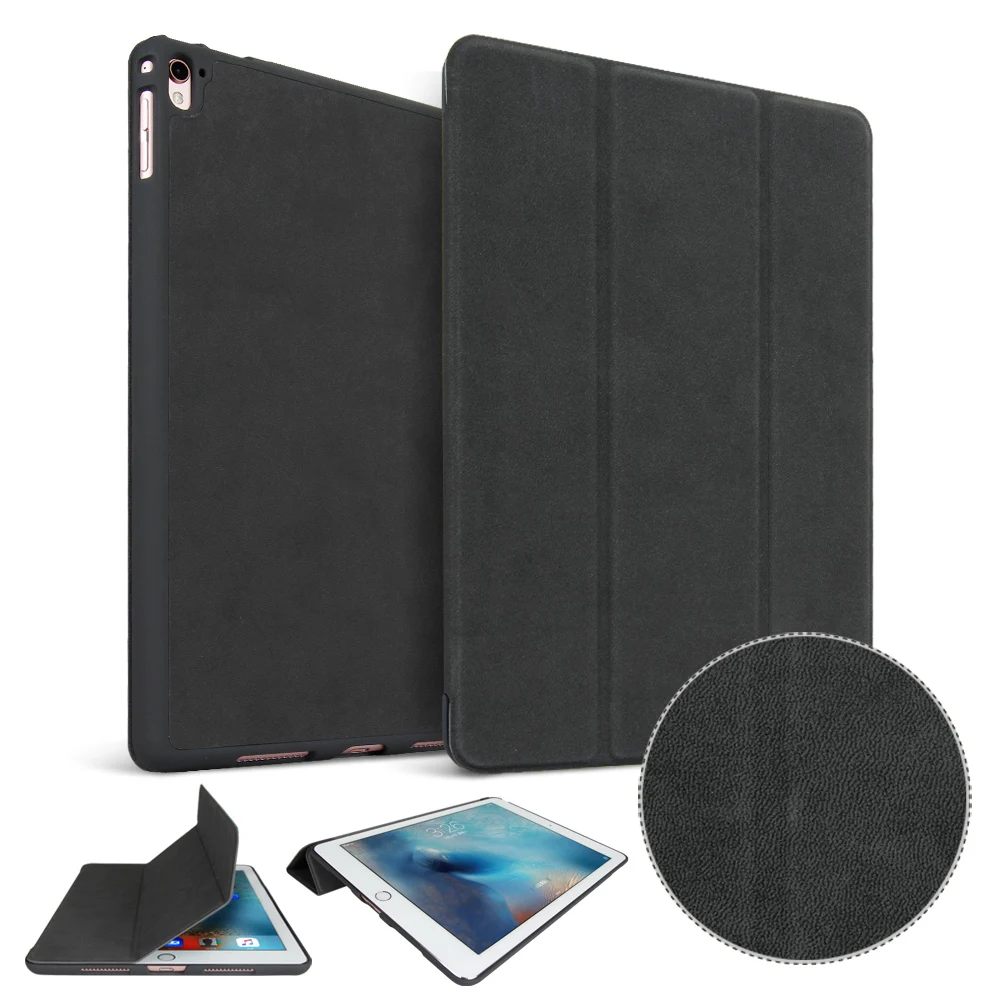 Case For Apple iPad pro 9.7 10.5 Air 3 inch 2016 2017 2018 2019 Original 1:1, New Matte PU high quality deer leather protective