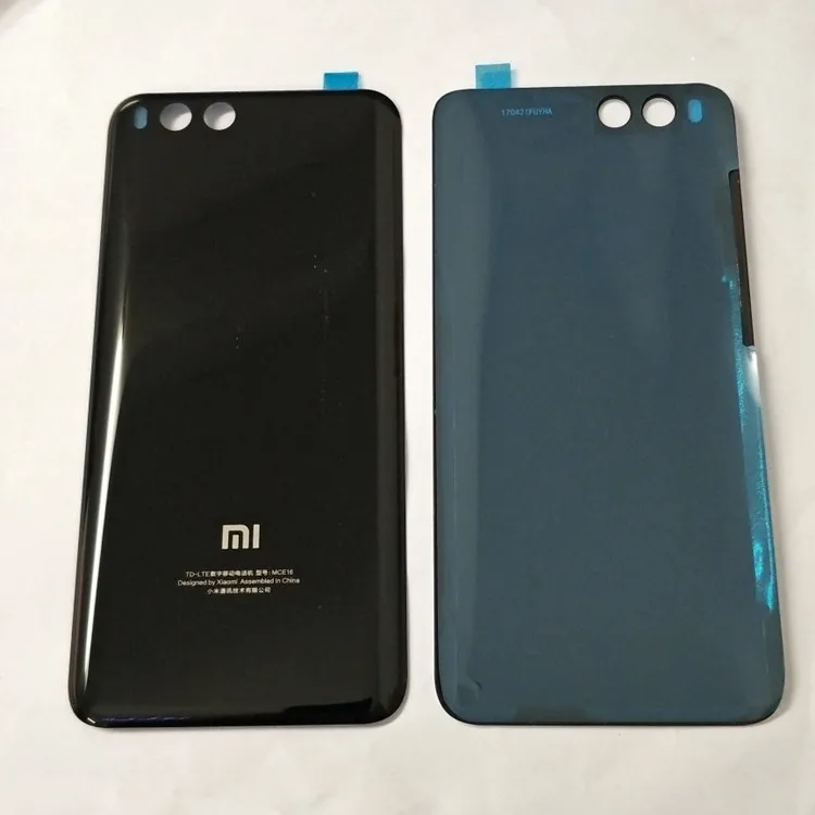 Новинка для xiaomi mi 6 mi 6 запасные части Задняя крышка батареи дверь 3D стекло телефон Корпус чехол крышка батареи Чехол для mi 6