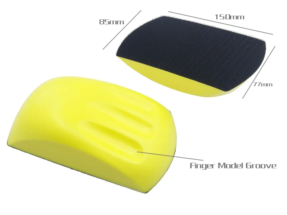 Hand Tools Palm Sander Sanding Pad Polisher Model Finger Mouse Shape