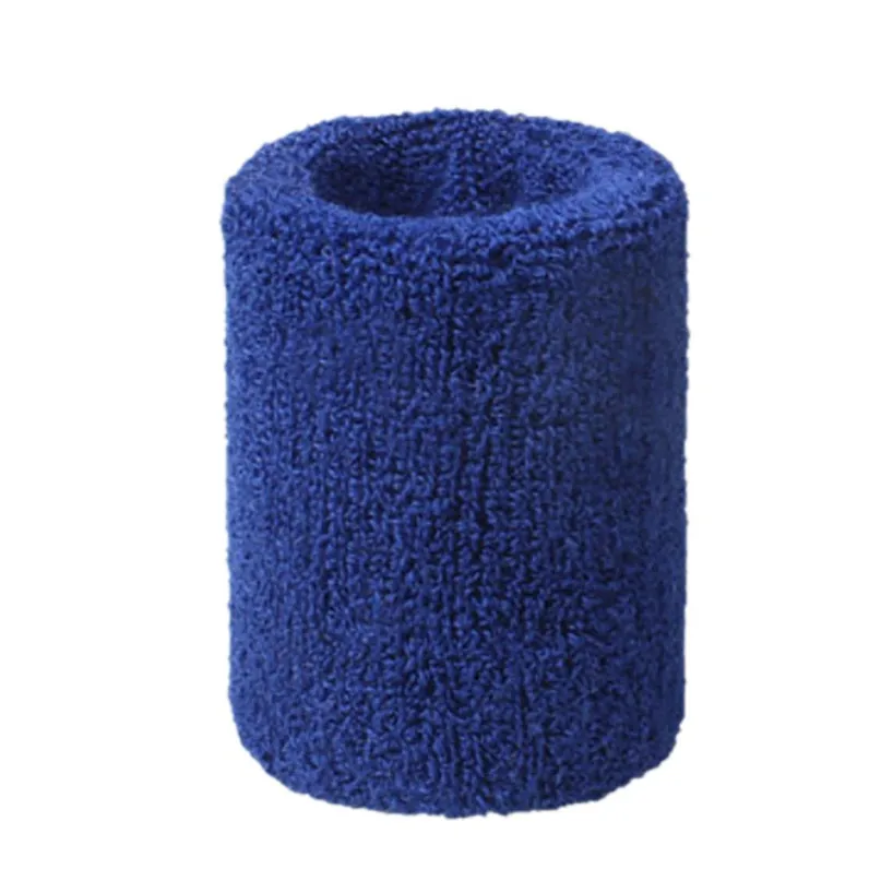 Absorb Sweat Cotton Wristbands Wrist Bands Sweatbands Sweat Band for Sport Tennis Soft and comfortable #2D22 (12)