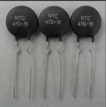 100 peças ntc 47d-15 resistência termistor ntc 47d15 resistor termica