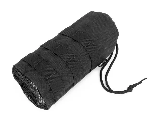 Molle Water Bottle Utility Dump Pouch Black (2)