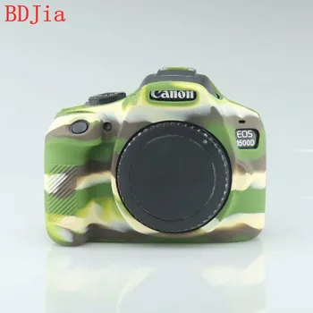 

2018 High Quality Soft Silicone Camera Case Bag Cover for Canon 1500D (Any Lens) DSRL Camera In 4 Color,Free Shipping