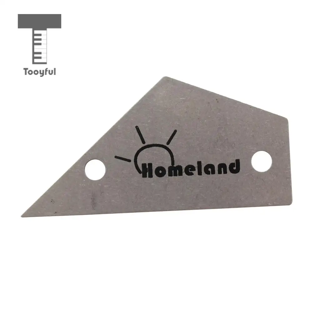 Tooyful Luthier Fret Finder Rocker Guitar Frets Leveling Tool for Guitar Parts Accessories