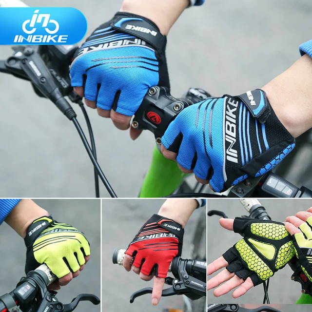 INBIKE Bicycle Glove Men's Cycling Gloves Half Finger Bike Gloves MTB