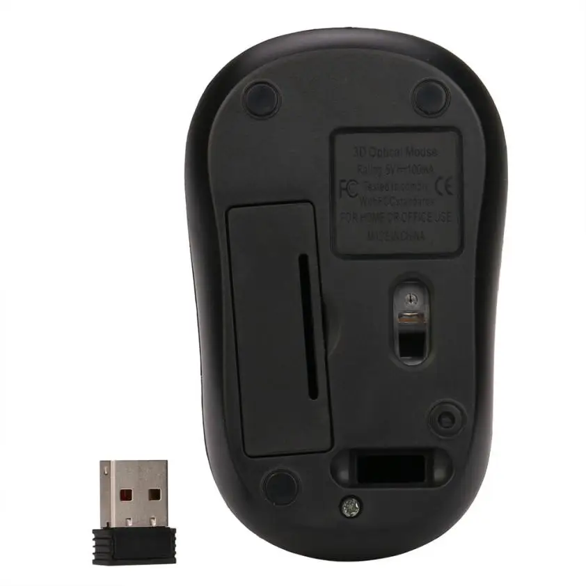 

ECO HIPERDEAL Fashion Cool Mouse 2.4GHz Wireless Cordless Optical Mouse Mice +USB Receiver for PC Laptop May28 Drop SHip