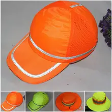 Новинка унисекс Светоотражающая Безопасность Рабочая дышащая водонепроницаемая бейсбольная кепка бейсболка шапка Кепка с регулировкой размера солнцезащитный головные уборы для мужчин и женщин