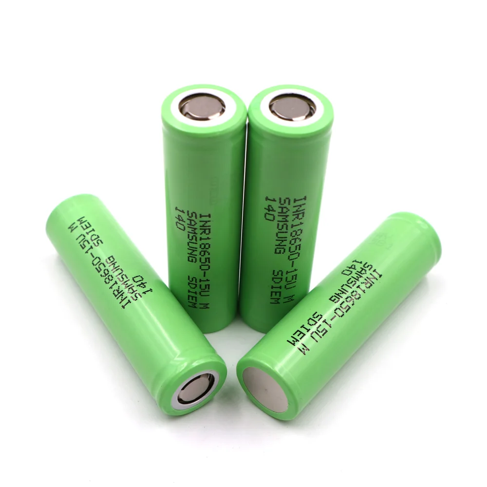 C& P Замена для samsung 15UM 18650 батарея 1500 mAh 10 шт. разрядный ток 20A батаейки к электронным сигаретам инструмент 20A