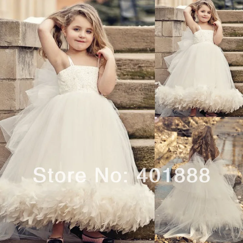 Cream Colored Flower Girl Dresses