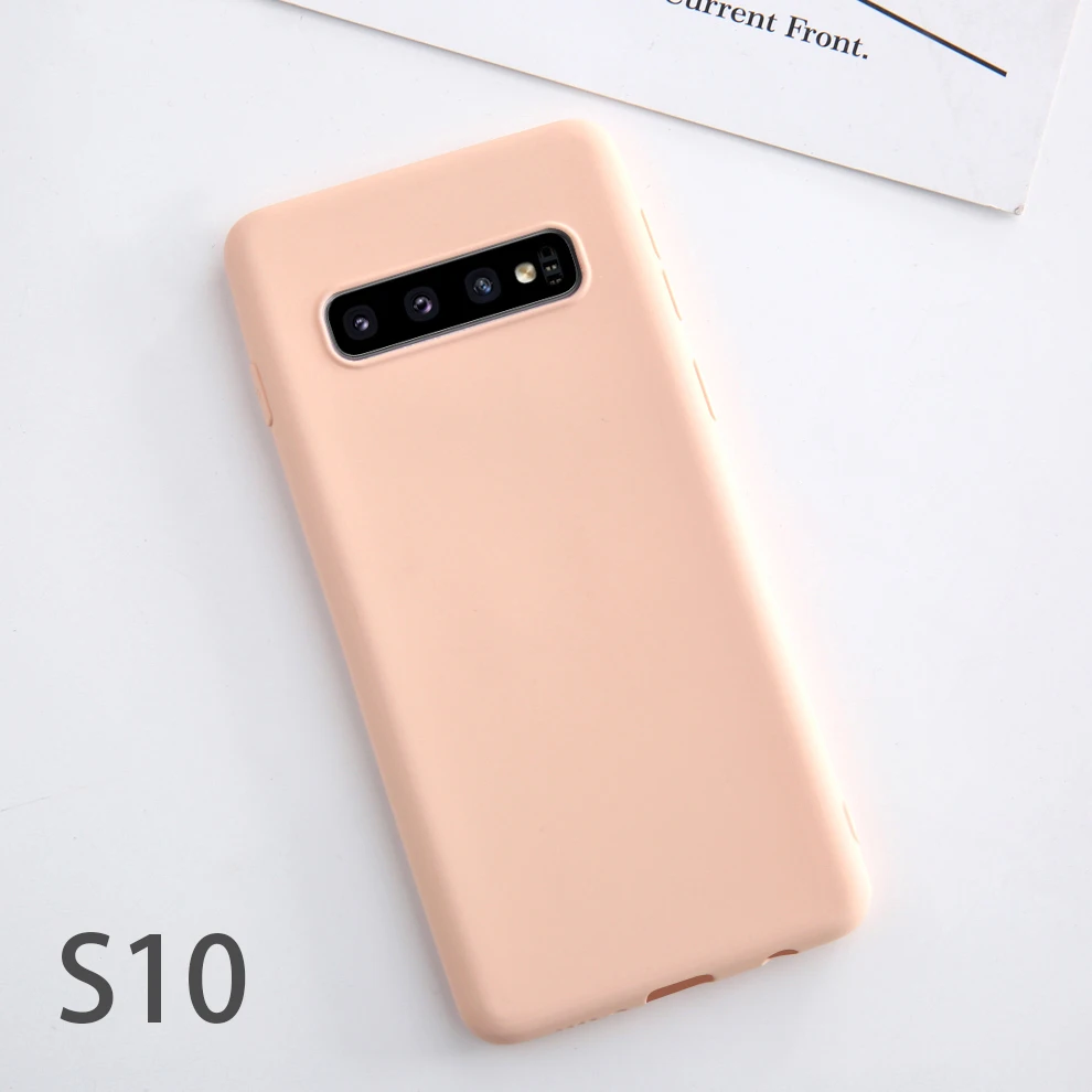 SoCouple официальный Жидкий чехол для телефона для samsung Galaxy S8 чехол для samsung S9 S8 S10 plus S10e Мягкий силиконовый чехол