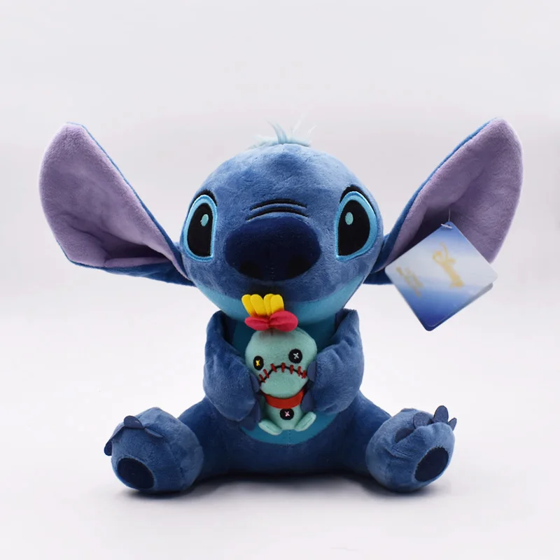 Lilo And Stitch Plush Hot Toys For Children Doll Cute Stitch Lilo Soft Baby Toys Peluche Stuffed Animals10" 25 CM Free Shipping