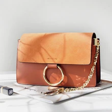 Hot Sale Genuine Cowhide Leather Women Handbags Famous Brand Design High Quality Crossbody Bag Casual Chain Shoulder Bags bolsa fashion causal genuine leather handbag women tote high quality cowhide shoulder bags famous design brand ladies crossbody bag