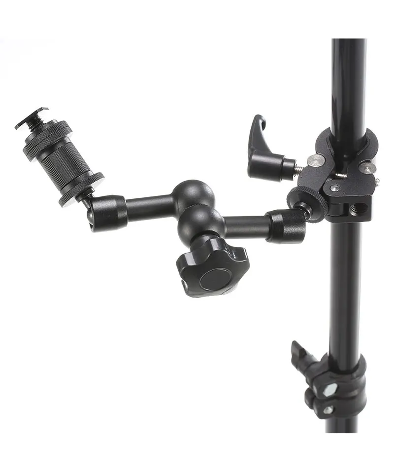 Multifunctional Crab Claw Clamp Small Super Clamp For Dslr Camcorder LCD Monitor Photo Studio Flash Light Accessories (5)