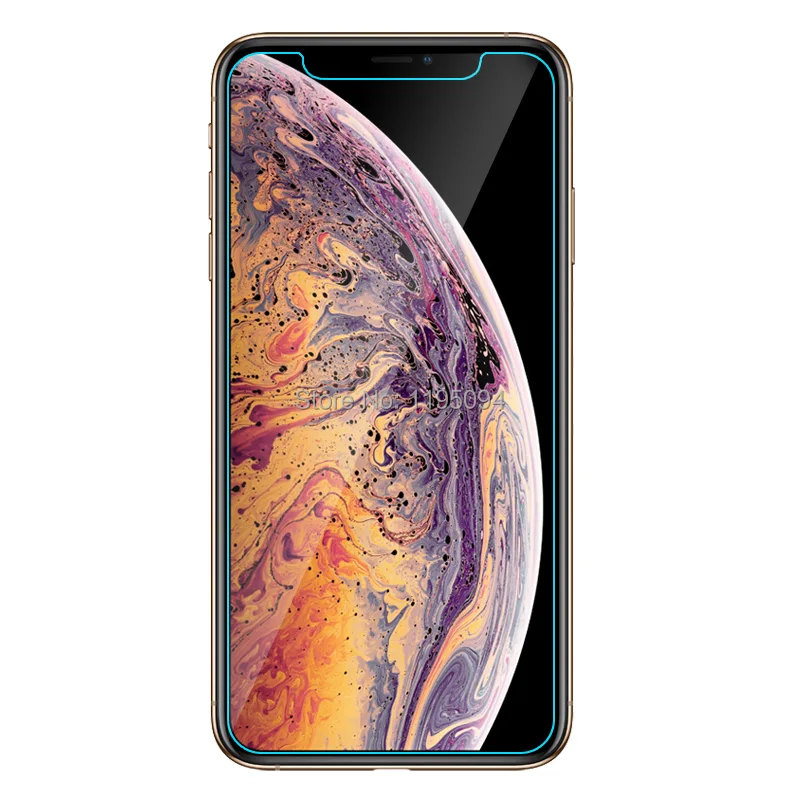 2 шт 9H Ультратонкий чехол из закаленного стекла для iPhone X XS 11 Pro Max XR 8 7 6 6S Plus 5 5S 5C SE 4S 4 защитная пленка для экрана