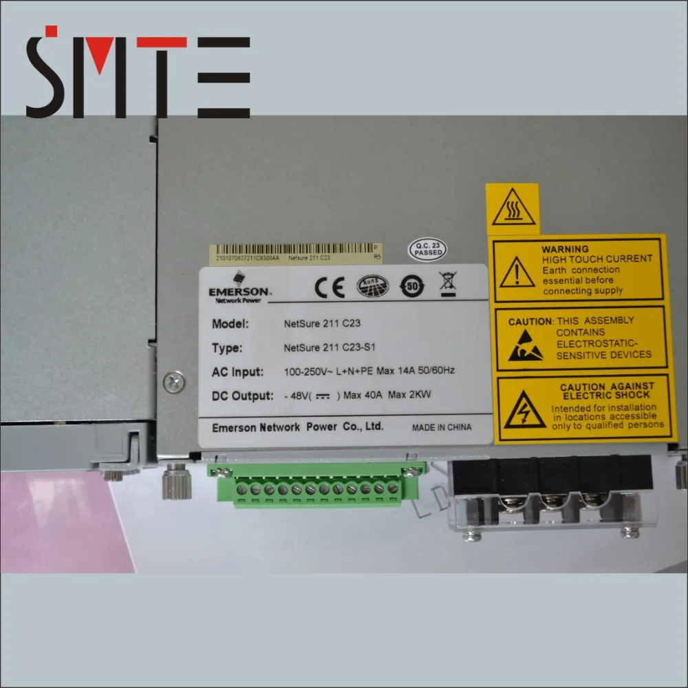 

Emerson Power supply Netsure212 C23-S1 10A 20A 40A