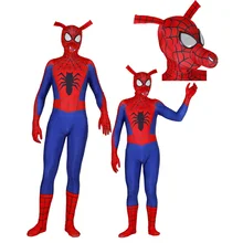 Adult Kids Spider Ham Peter Porker Cosplay Costume Zentai Spiderman Superhero Bodysuit Suit Jumpsuits Adult Kids Spider Ham Peter Porker Cosplay Costume Zentai Spiderman Superhero Bodysuit Suit Jumpsuits