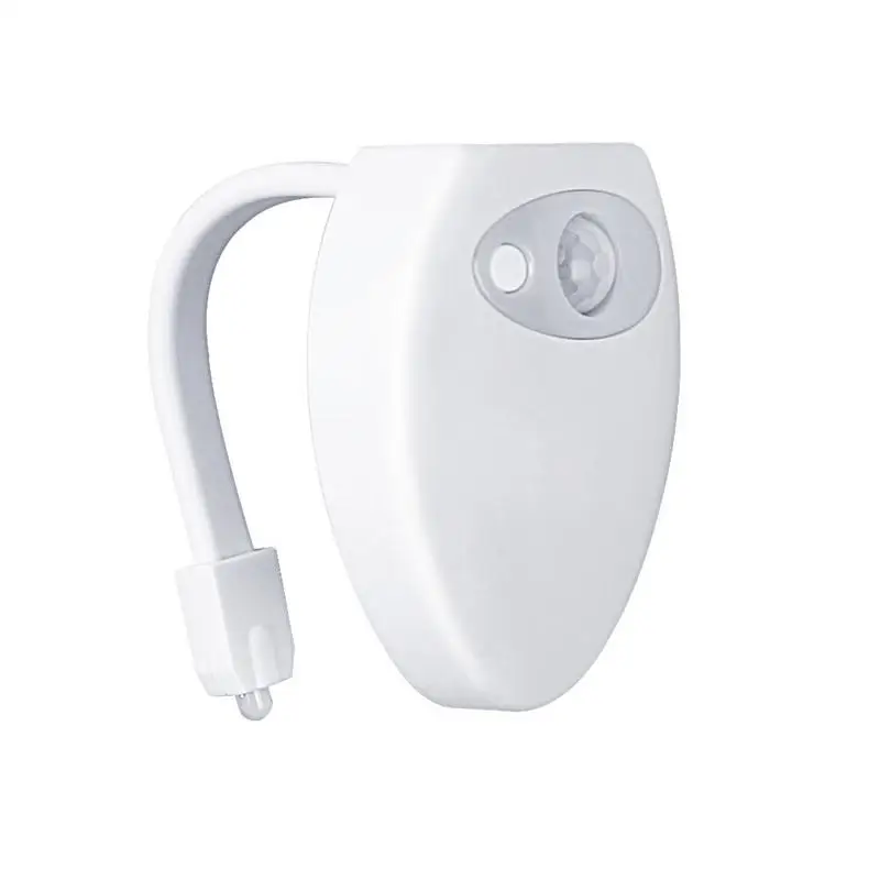 

Bathroom Toilet Night Light LED UV Germicidal Toilet Light On/Off Seat Sensor Lamp 16 Color PIR Toilet Night Lights USB Charging