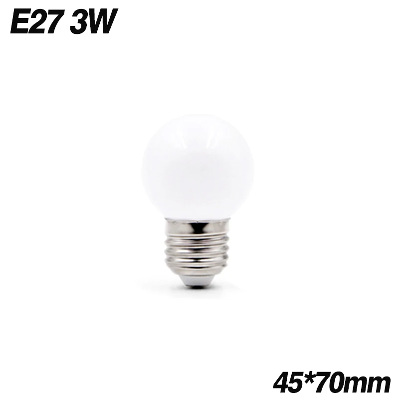 Светодиодный светильник высокой мощности E27 E14 3 Вт 5 Вт 7 Вт 9 Вт 12 Вт 15 Вт 18 Вт AC220 240 в холодный белый теплый белый Высокая яркость лампада светодиодный светильник - Испускаемый цвет: E27 3W