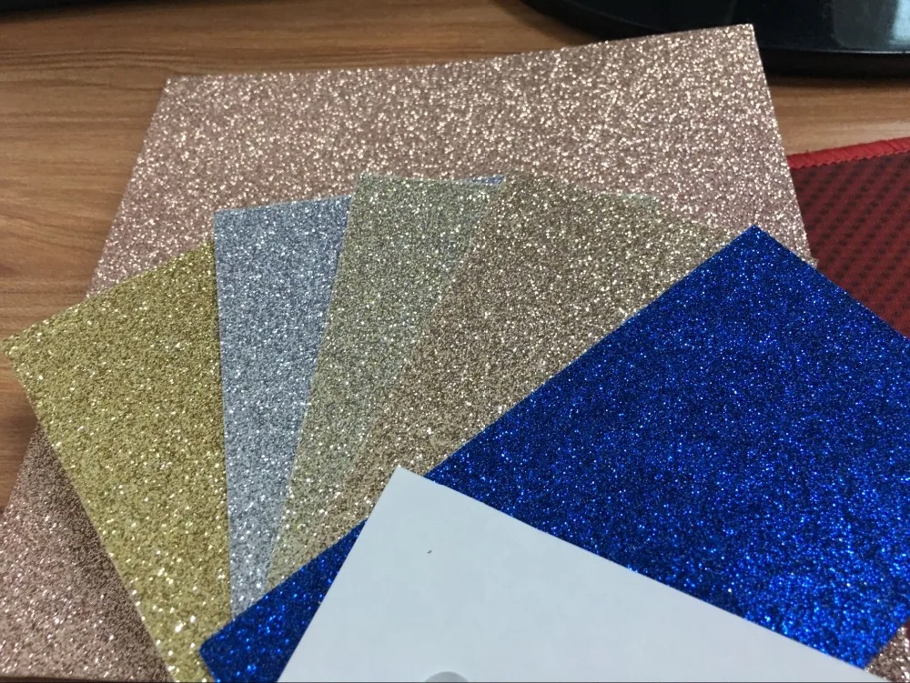 glitter powder paper