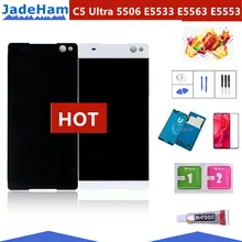 Cheap Touch Screen For SONY Xperia C5 Ultra 5506 E5533 E5563 E5553 LCD Display Digitizer Sensor Glass Panel Assembly C5 Replacement Cheap Touch Screen For SONY Xperia C5 Ultra 5506 E5533 E5563 E5553 LCD Display Digitizer Sensor Glass Panel Assembly C5 Replacement