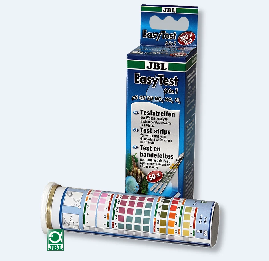 JBL Gemakkelijk Teststrips PH GH KH NO2 NO3 CL2 chloor aquarium