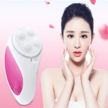 Мини электрическая щетка для чистки лица пилинг для пор Аккумулятор для массажера очиститель для мытья лица скруббер Кисть для макияжа массажер забота о коже инструмент отбеливатель для кожи устройство для очищения
