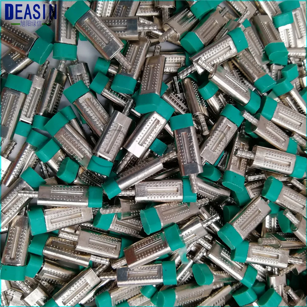 1000 набор зубных лабораторных штифтов двойные штифты с рукавами с пинкетом для стоматологических лабораторный камень