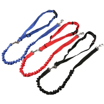 

Pet Dog Traction Rope Slip Lead Training Elastic Dog Collar Belt Adjustable Dog Walk Running Leash Lead for Pet Dogs