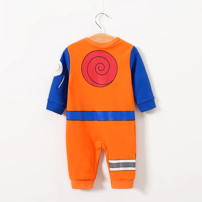 Macacões do Bebê dos Desenhos Roupas da Menina Novo Bebê Macacão Algodão Animados Estilo Naruto Manga Longa Menino 2020 100% 5 Mamãe e Bebê