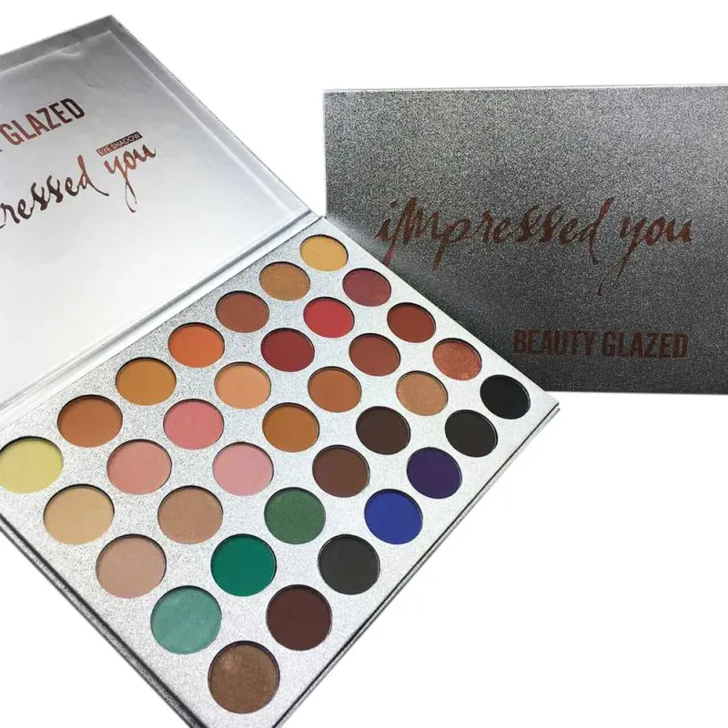 

New 35 Color Makeup Jacly Hill Eyeshadow Palette Shades Shimmer Matte Eyeshadow Pallete Cosmetics For morphes Style