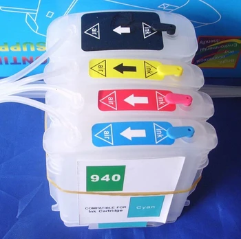 

Continuous Ink Supply ric refillable ink cartridge server for hp 940 FOR hp 8000 8500 All-In-One FOR hp8500 940W ARC chip printe