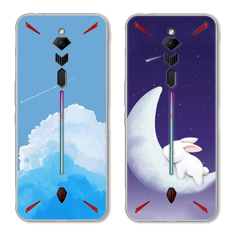 

Cartoon Fastion Case For ZTE Nubia Red Magic 3,TPU Painted Mobile Phone Shell Lovely Cartoon Color Painting Case.18 Colors!