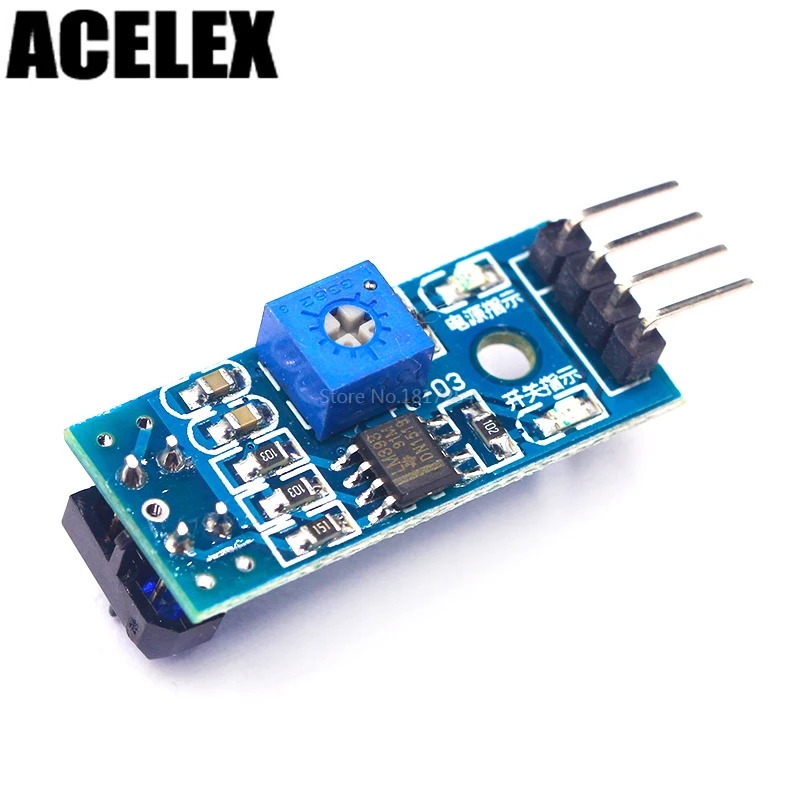 

TCRT5000 Infrared Reflective Sensor IR Photoelectric Switch Barrier Line Track Module For Arduino Diode Triode Board 3.3v-5v